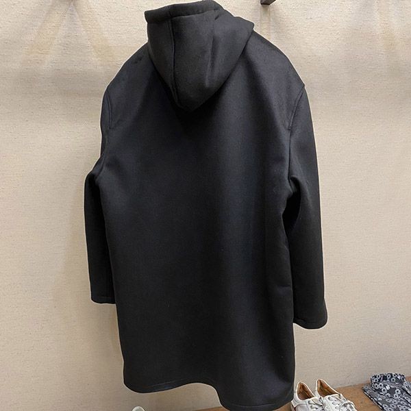 最安値挑戦 セリーヌ  カレッジ ロング パーカー 偽物 ウール Ces68466